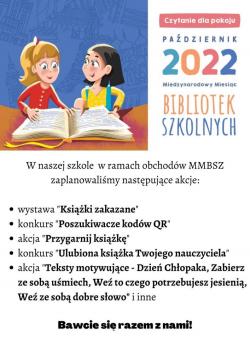 Międzynarodowy miesiąc bibliotek szkolnych